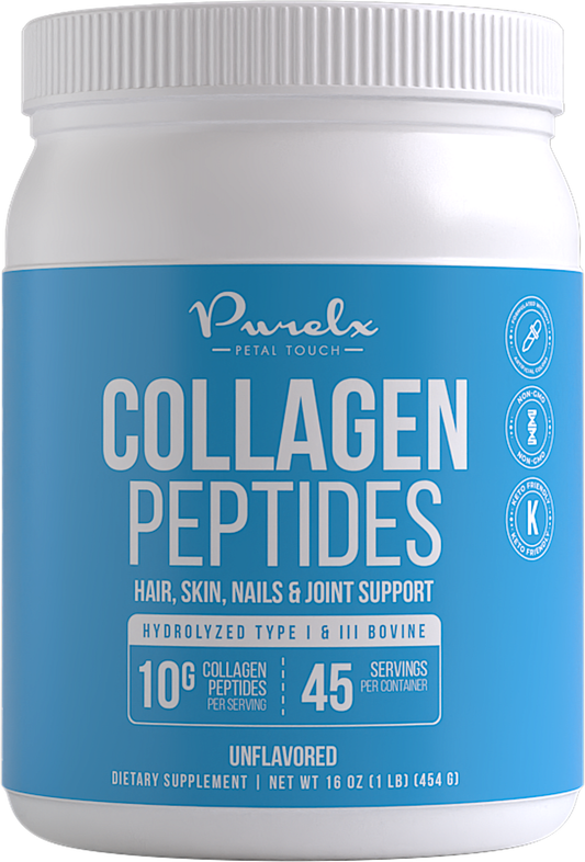 Purelx - Collagen Peptides Supplement - Unflavored - 1 Lb