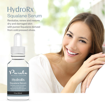 HydroRx Squalane Serum For Dry Damaged Skin